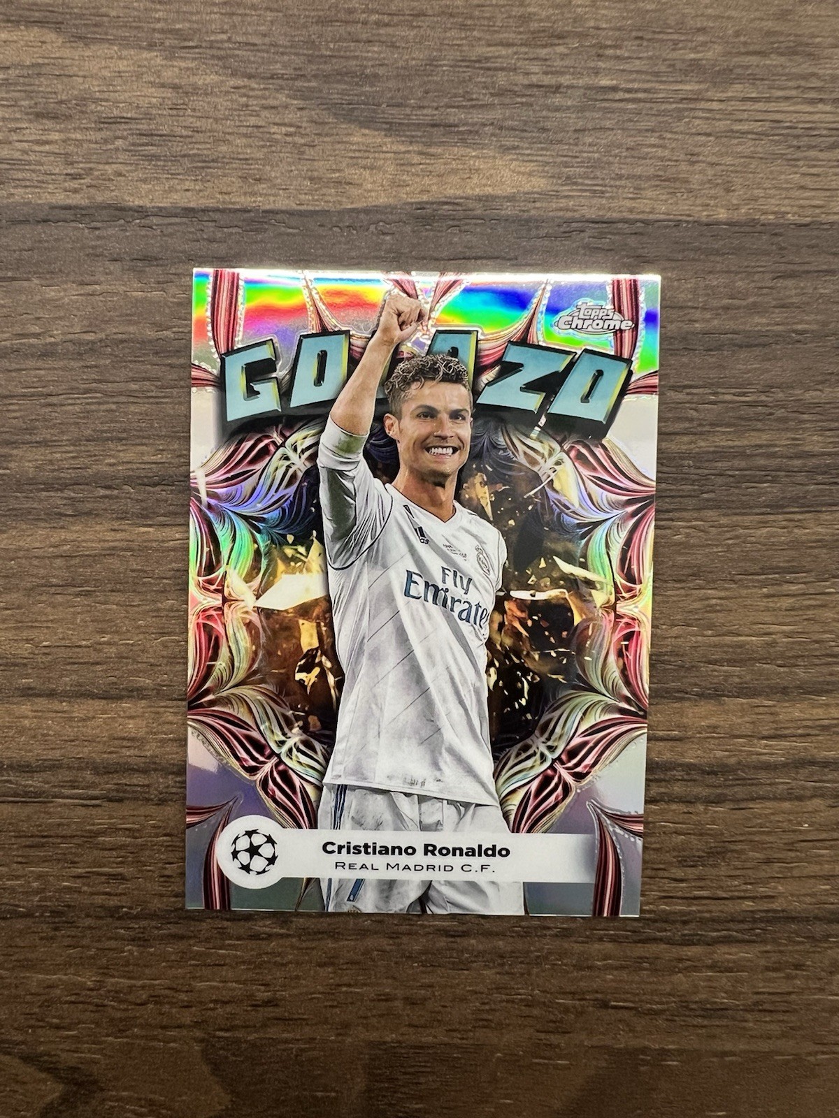 2023-24 Topps Chrome UEFA Club Competitions Golazo CRISTIANO RONALDO