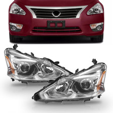2PCS Halogen Headlight Assembly Left and Right Side Headlamp for 2013 2014 2015