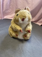 Folkmanis Hamster Hand Puppet-Plush-Movable Head  Forelegs-Realistic-6"