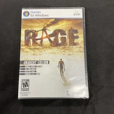 Rage (PC, 2011) Brand New Sealed FREE SHIPPING