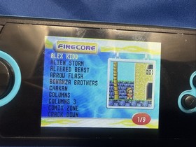 Sega Genesis Ultimate Portable Game Player Handheld Tested Works 