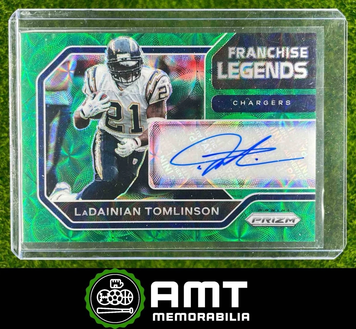 LaDainian Tomlinson Football Autographed Sports Trading Cards for