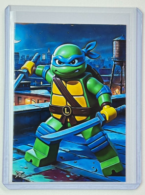 Leonardo Limited Edition Artist Signed  The Minifigure  Trading Card 2/10
