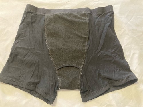 Conni Absorbent Underwear Men’s Kalven Boxer Size US XL Black SHIPS FREE - Picture 5 of 15