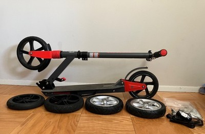 Mongoose Elevate Duo Air Kick Scooter W/ Wide Wheels Parts Head Lamp