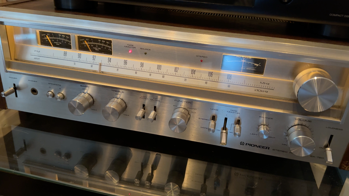 Very Nice Vintage Pioneer SX-780 AM/FM Stereo Receiver - Tested | eBay