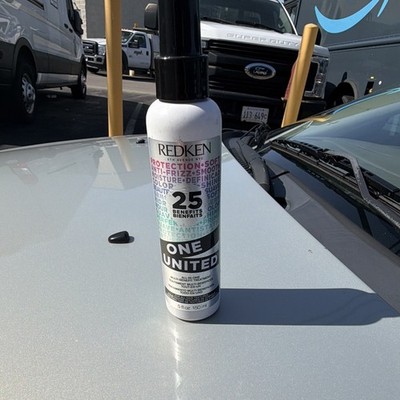 Redken One United Multi-Benefit Treatment Spray, Anti-Frizz Shine, 5 fl oz