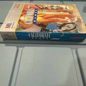 Aut&eacute;ntico Genuino NES Nintendo California Juegos Caja + Juego + Espuma