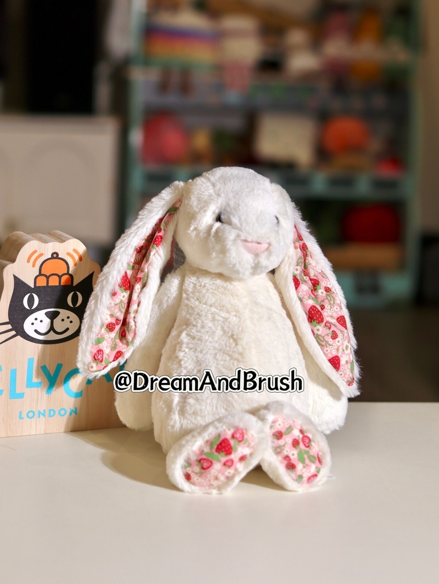 ぬいぐるみ  Blossom Cream Bunny Berry small Jellycat BLOSSOM CREAM BUNNY BERRY - Small 8