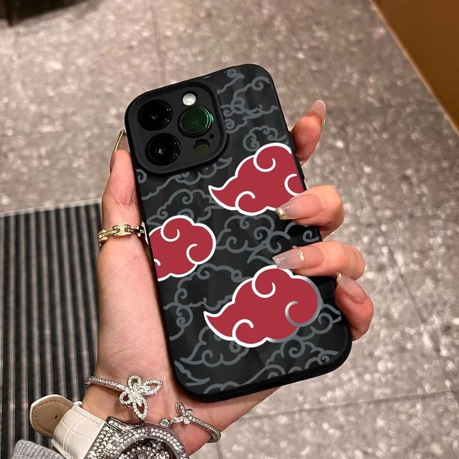 Funda de teléfono anime japonés para Narutos iPhone 17 16 15 14 13 12 11 Mini Pro Max X XS Foto 3 de 3