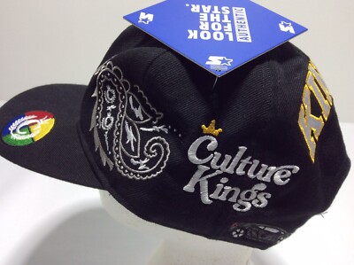 Culture Kings NFS Icons Starter Snapback Cap Hat BNWT Embroidered