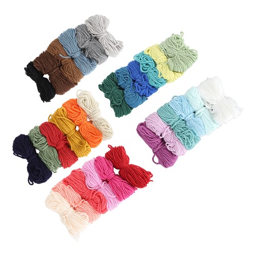 6PCS Embroidery Thread 4 Strands 10m Length Cross Stitch Embroidery Thread ♢ - Picture 11 of 27