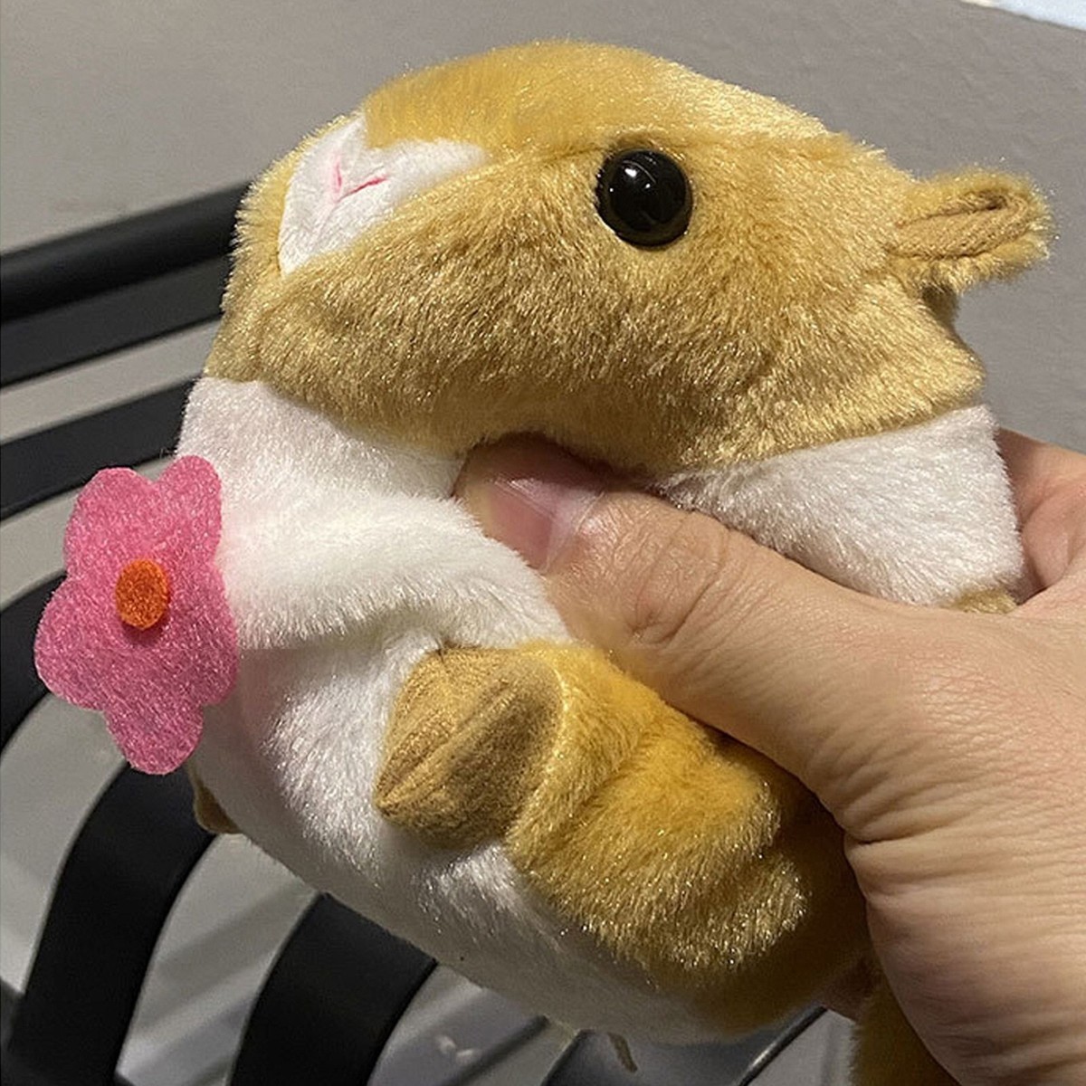 Clockwork Hamster for Kids Vivid Cute Soft Hamster Plush Tail