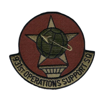 PATCH USAF 931ST OPERATIONS SUPPORT SQ OSS  OCP MC CONNELL AFB ONE TAB