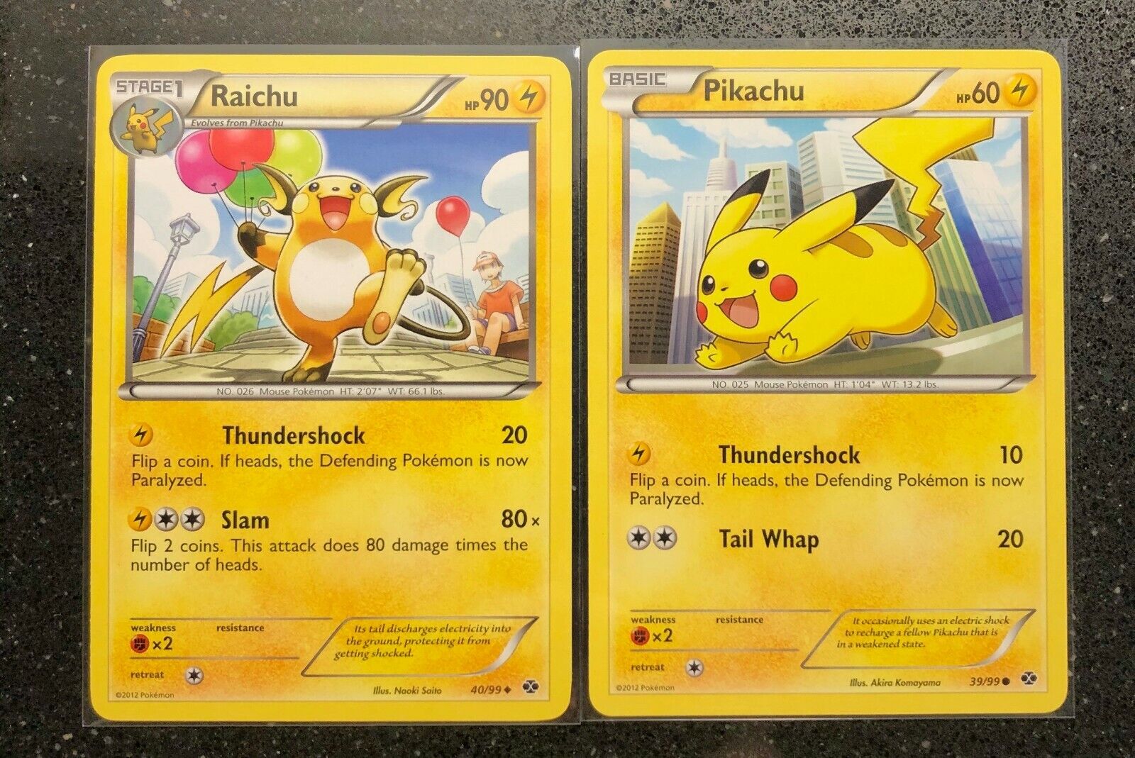 Card Raichu 40/99 Pokemon Raro Original