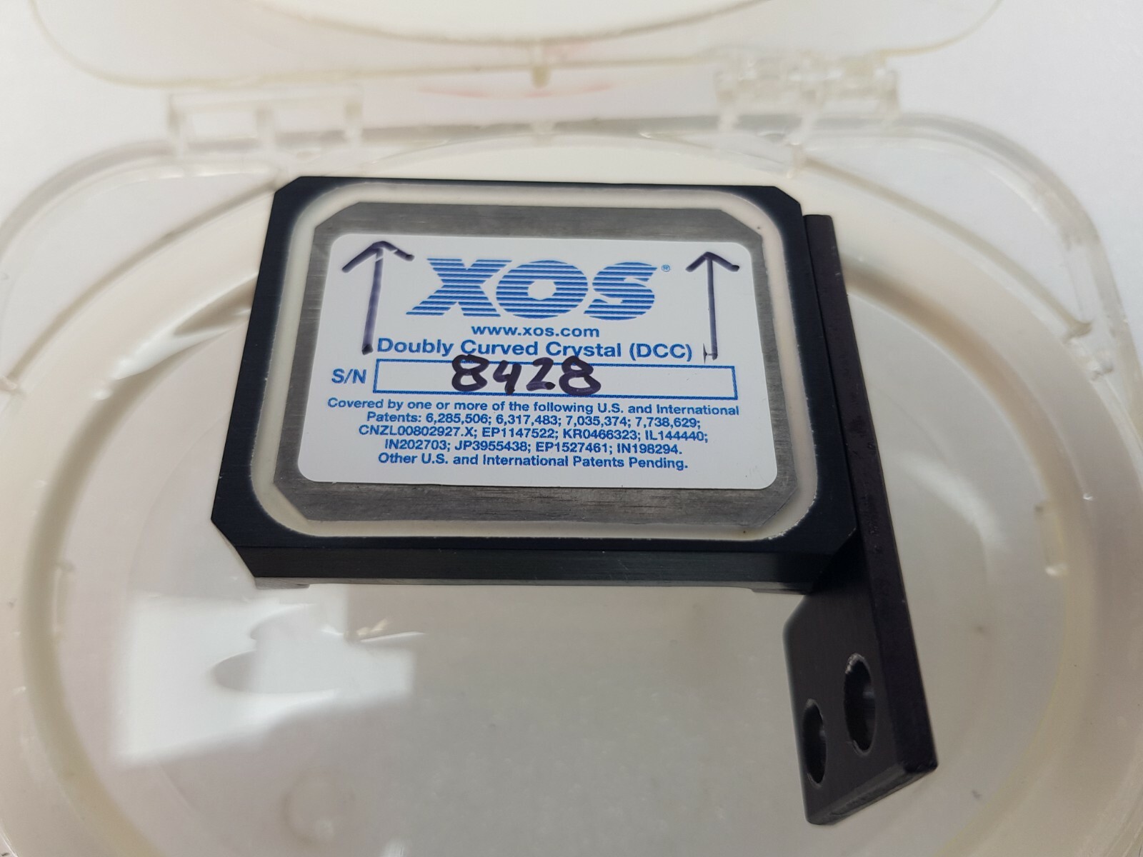 XOS XRAY OPTICAL SYSTEMS Double Curved Crystal DCC 8428 eBay