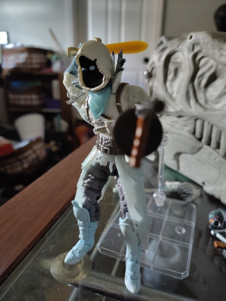 Fortnite Frozen Raven Action Figure 4" inch Rare Skin Jazwares eBay