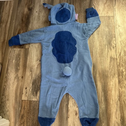Disney Store Stitch Costume Pajama Romper Jumpsuit Kids Lilo & Stitch - Picture 4 of 4