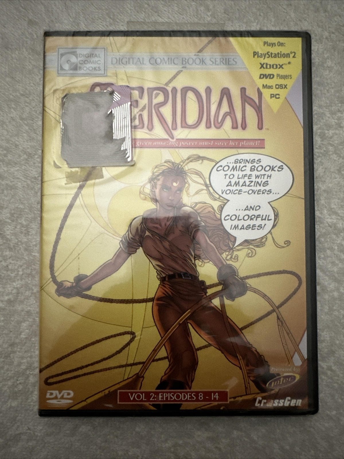 Meridian Vol 2 Going To Ground DVD 2004 Digital Comic Books