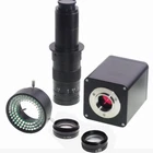 IMX385 60FPS V2 HDMI Industry Camera Microscope 0.75X Aux Lens LED Light Stand