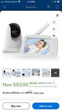 vava evolve baby monitor white comes with camera monitor