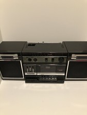 vintage sanyo boombox M9712 Tested