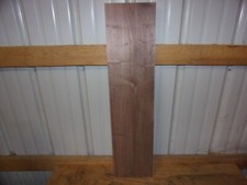 1 PC WALNUT LUMBER WOOD KILN DRIED BOARD 31 1/4"X 7 5/8"X 7/8" LOT 2049V FLAT
