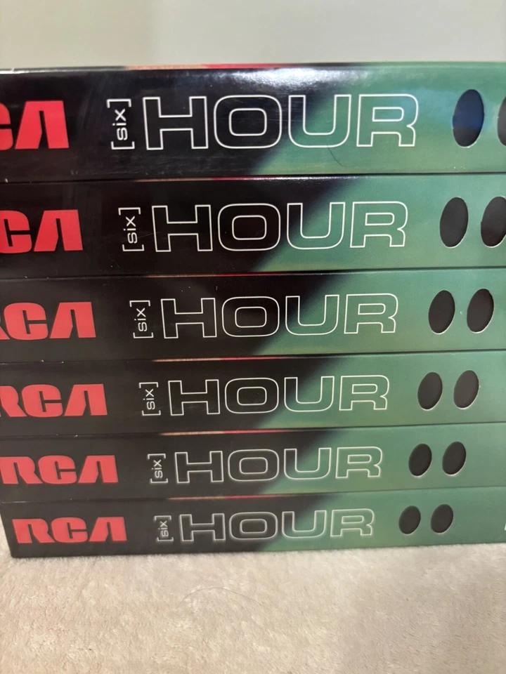 6 RCA T120 Blank Video Cassettes; 6 SLP Rec. Hours Each; 6 Unsealed. - Image 2 of 4