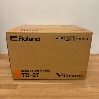 ROLAND TD-27 Drum Sound Module Prismatic Sound Modeling Technology Japan New
