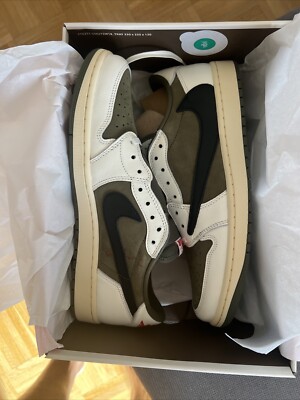 Air Jordan 1 Low x Travis Scott Medium Olive (EU 46 US 11