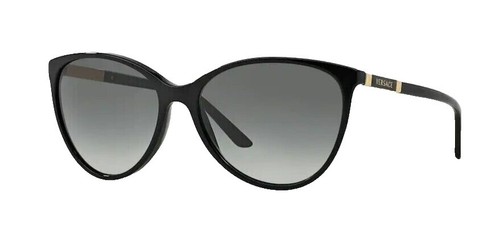 ?️ Versace VE4394 3916 Cat-Eye Sunglasses – Black – Authentic Designer Shades ?️ VERSACE VE4394 3916 CAT-EYE SUNGLASSES – BLACK  main image 2