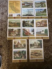 Complete Set Standard Oil Co California Bicentennial Historical Missions 1969