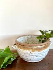 Handmade Studio Pottery, signed O’Neil pottery | Rustic Stoneware Bowl |