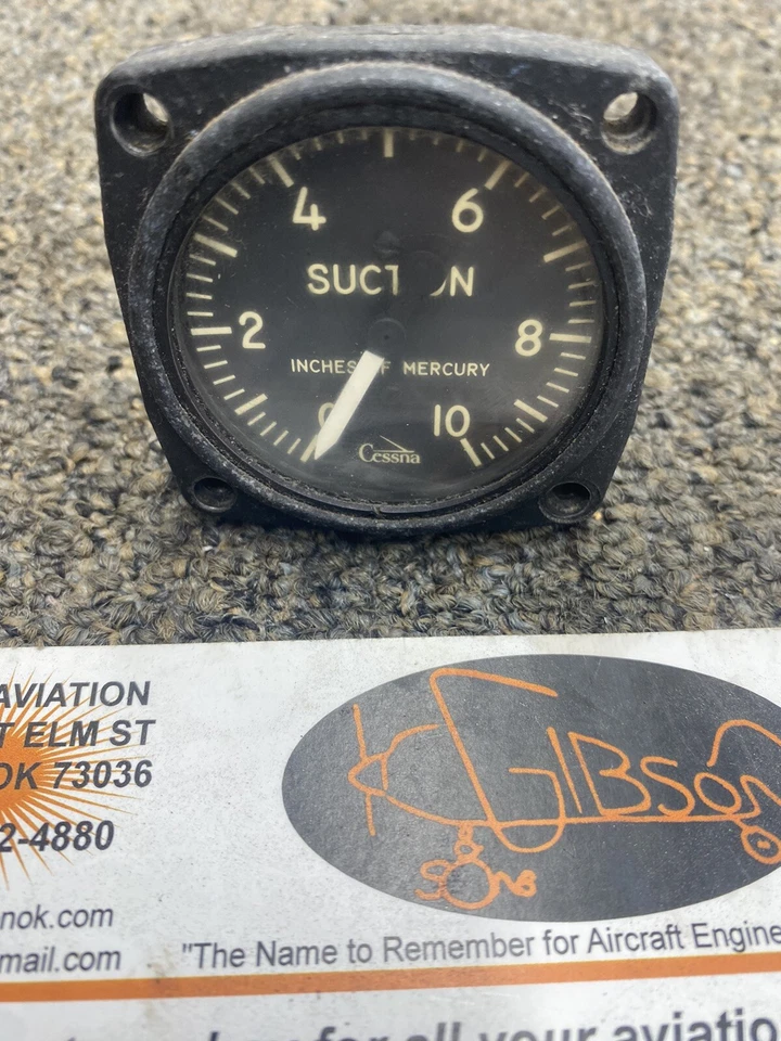 CESSNA 51414-1 SUCTION GUAGE SP3573-1-CES - Image 2 of 4