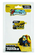 World's Smallest Mini FRONT LOADER Mighty TONKA Truck Dollhouse Miniature Micro