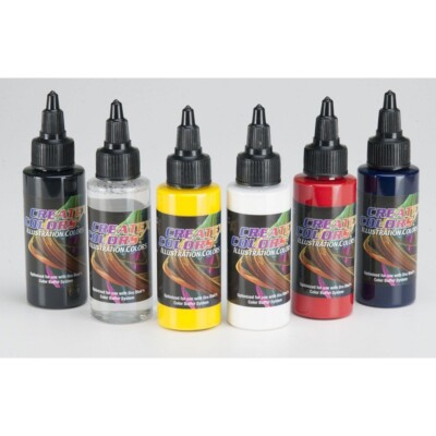 (246,72 /1l) Createx Airbrushfarben Illustration Primary 508101 transparente Air