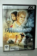 RUNAWAY A ROAD ADVENTURE GAME USED GOOD PC CD ITALIAN EDITION FX GD1 36175