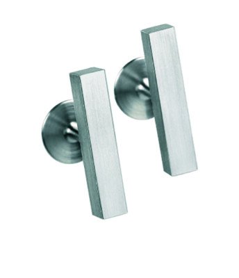 Edelstahl Manschettenknöpfe M04 ERNSTES DESIGN  steel cufflinks m.i. Germany