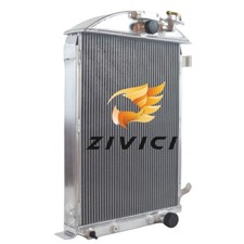 For 1930 1931 Ford Model A Chevy Config V8 Conversion At 3 Row Aluminum Radiator
