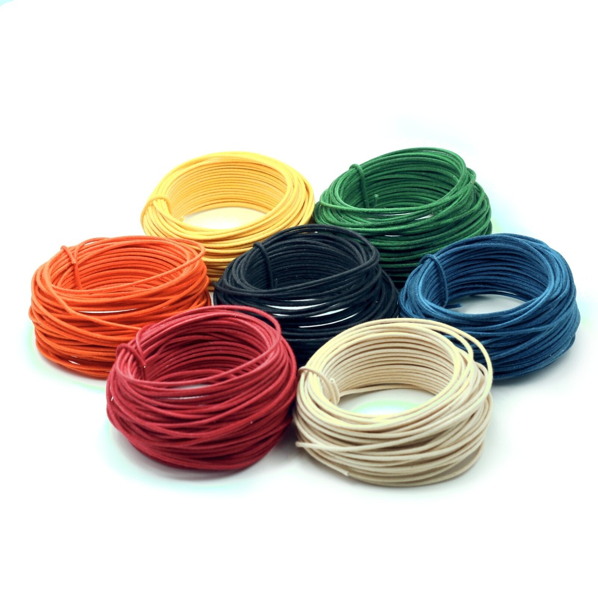 50' Gavitt Guitar Wire Cloth-covered Vintage-style Push Back 22awg