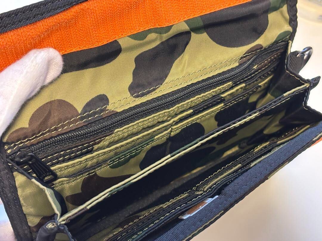 A BATHING APE BAPE x PORTER LONG WALLET 1ST CAMO Yoshida & CO
