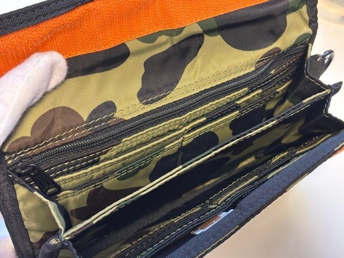 A BATHING APE BAPE x PORTER LONG WALLET 1ST CAMO Yoshida & CO. From JAPAN Rare - Picture 4 of 9