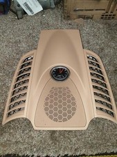 17 PORSCHE CAYENNE Dash Clock with Trim; Luxor Beige MC