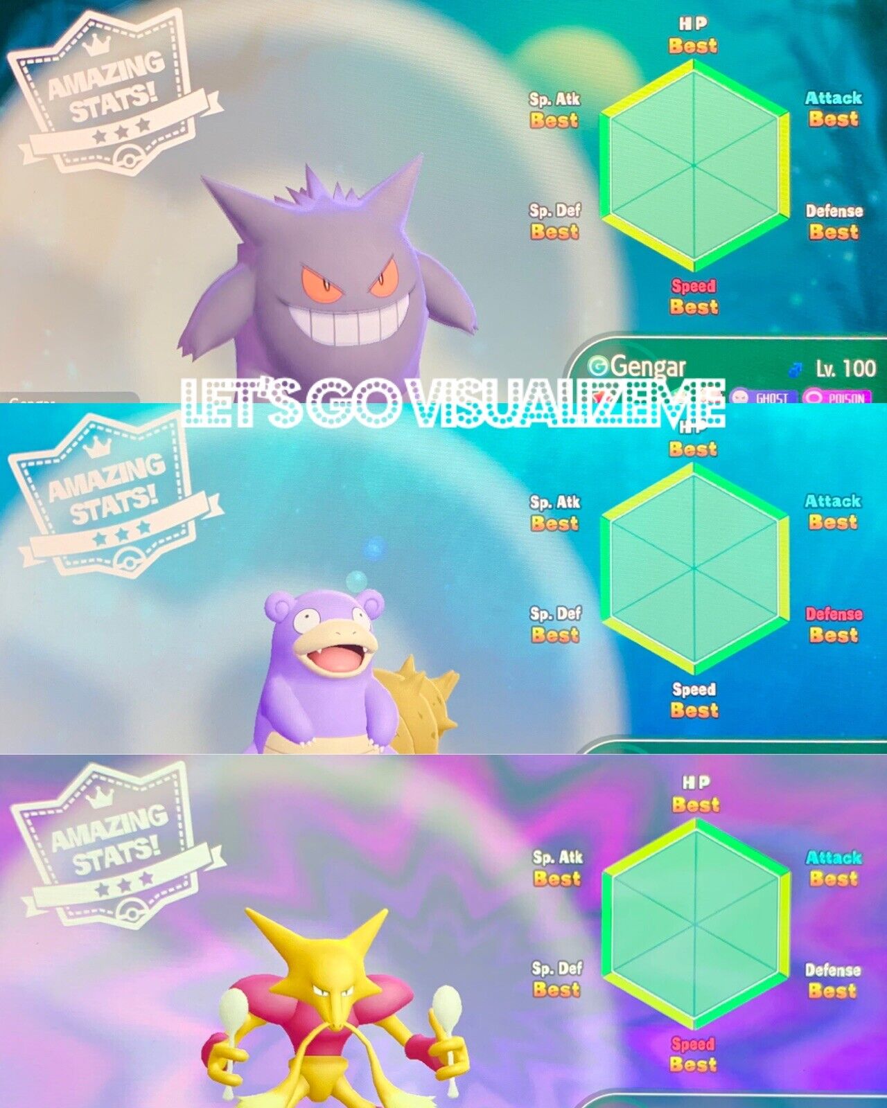 Full odds wild shiny Gengar 👻✨😈 #gengar #pokemon #pikachu #pok