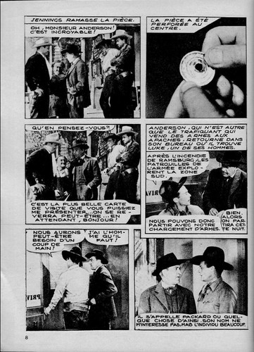 Photo Aventures N° 4/1959 - L'Ennemi Vous Guette, James Ellison Virginia Herrick - Picture 2 of 2