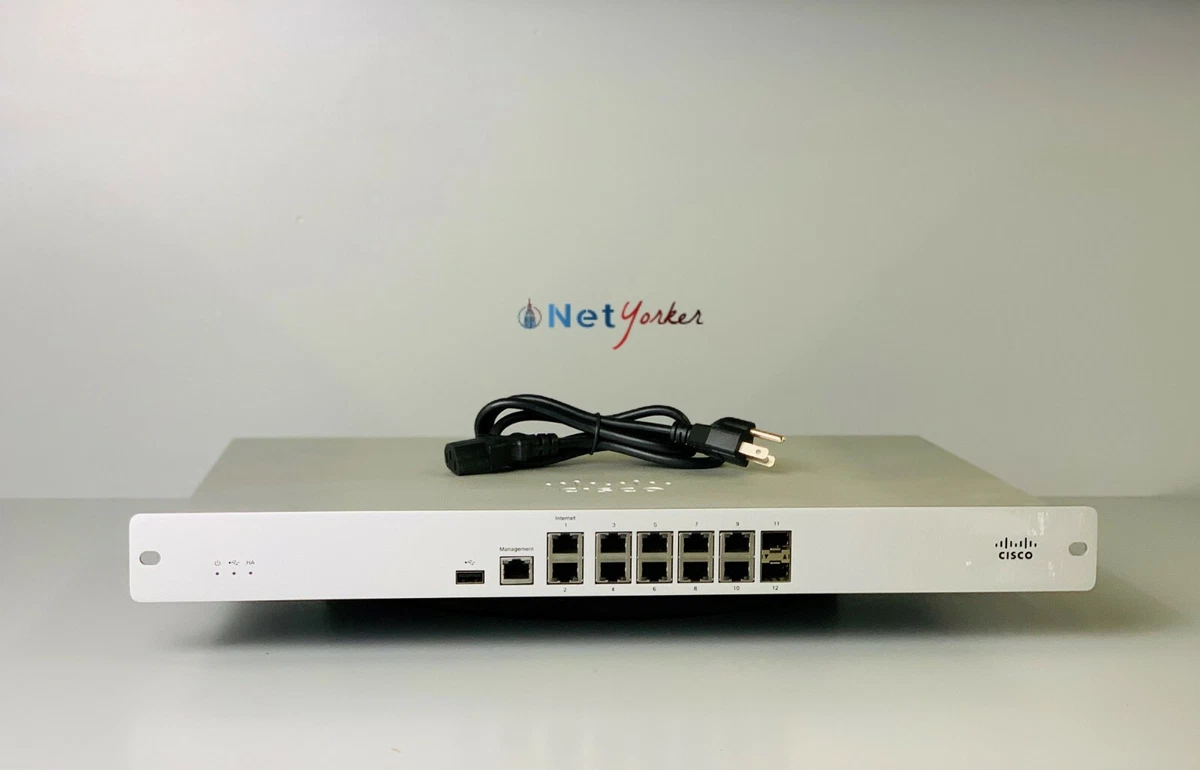 Cisco Meraki MX84-HW Cloud Managed Security Appliance UNCLAIMED - SAME DAY SHIP