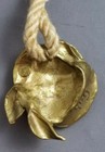 Vtg ACCESSOCRAFT Signed Gold tone Cathy Gins Face Necklace Pendant (A14) — photo 3