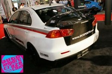 08-15 Mitsubishi Lancer Seibon Carbon Fiber Body Kit-Wing RS0809MITEVOX