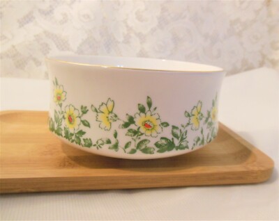 RARE Crown Sterling fine bone china vintage fruit bowl 