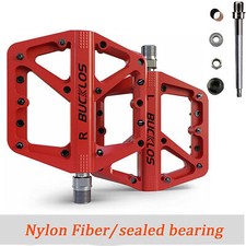 Mtb Road Bike Nylon Pedals Lightweight Widen 916 Du Bearing Pedal For Rockbros